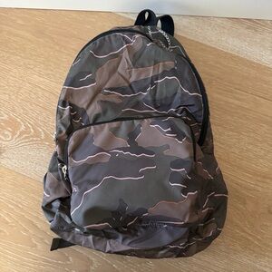 Coach Packable Folding Backpack Wild Camo F31450 NWOT Authentic